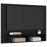 TV Cabinet Set Black Oak 120 x 23.5 x 90 cm Engineered Wood 875187