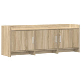 TV Cabinet 130 x 33 x 47 cm Sonoma Oak Engineered Wood 8011197
