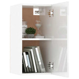 8 Piece TV Cabinet Set White Engineered Wood 3078668