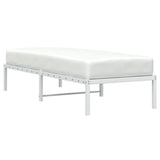 Metal Bed Frame without Mattress White 80x200cm 373664