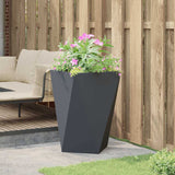 Planter Anthracite 50 x 50 x 75 cm Steel 883798