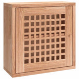 Wall Cabinet 42x18x42 cm Solid Wood Walnut 350367