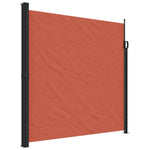 ZNTS Retractable Side Awning Terracotta 200x600 cm 4004558