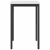 Bar Table White 70 x 70 x 105 cm Solid Pine Wood 892800