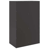 Sideboard Black 67x39x107 cm Steel 841667