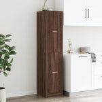 Apothecary Cabinet Brown Oak 40x41x174.5 cm Engineered Wood 3309651