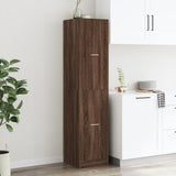 Apothecary Cabinet Brown Oak 40x41x174.5 cm Engineered Wood 3309651