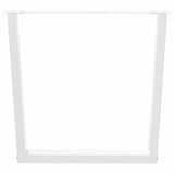 Dining Table Legs V-Shape 2 pcs White 80x cm Steel 4012649