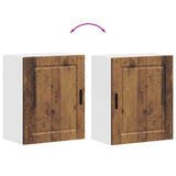 Kitchen Wall Cabinet Porto Old Wood Engineered Wood 854053