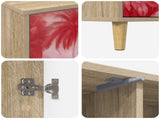 TV Cabinet AACHEN 102 x 33 x 50 cm Sonoma Engineered Wood 8007046
