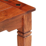 Coffee Table 110x50x35 cm Solid Acacia Wood 286258