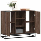 Sideboard Brown Oak 92x35x76 cm Engineered Wood 849018