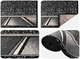 Runner Rug FLORNES Woven Grey 80 x 250 cm PP 7 mm 42057410