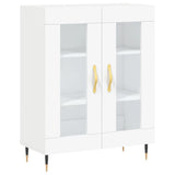 Highboard White 69.5x34x180 cm Engineered Wood 3199601