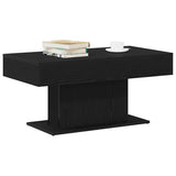 Coffee Table Black Oak 96 x 50 x 45 cm Engineered Wood 862624