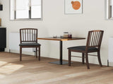 Dining Chairs 2 pcs Light Brown 50 x 52.5 x 91 cm 42020448