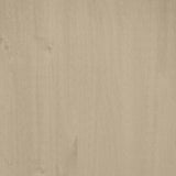 Shoe Cabinet "HAMAR" Honey Brown 85x40x108 cm Solid Wood Pine 340516