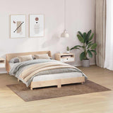 Anti-slip Shaggy Rug Brown 140 x 200 cm PP 4019793