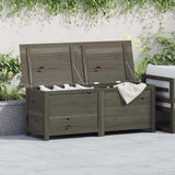 Outdoor Cushion Box Anthracite 150x50x56 cm Solid Wood Fir 152172