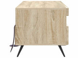 LED TV Cabinet Sonoma Oak Engineered Wood 897647