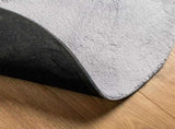 Rug HUARTE Short Pile Soft and Washable Grey 120 cm 375086