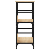 Bookshelf Sonoma Oak 50x33x82 cm Engineered Wood 835265