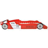 Children's Race Car Bed 90x200 cm Red 244464