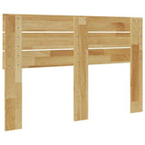 Headboard 120 cm Solid Wood Oak 851977