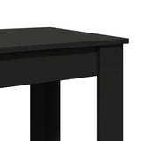 Bar Table Black 51x50x103.5 cm Engineered Wood 854401