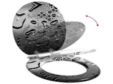 Soft-Close Toilet Seat 2 pcs Grey 44 x 38 cm MDF board 3414539