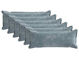 Cushion Cover 6 pcs HOUTEN Light Blue 40 x 80 cm 918230