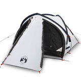 Camping Tent Dome 2-Person White Blackout Fabric Waterproof 94342