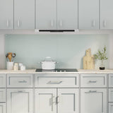 Kitchen Backsplash 2 pcs White 90 x 60 cm Tempered Glass 3415421