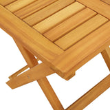 ZNTS Sun Loungers 2 pcs with Table Solid Wood Acacia 3206368