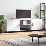 TV Cabinet White 150x30x50 cm Engineered Wood 829116