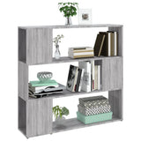 Book Cabinet/Room Divider Grey Sonoma 100x24x94 cm 826648