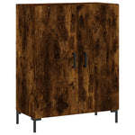 Highboard Smoked Oak 69.5x34x180 cm Engineered Wood 3195680