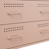 Sideboard Pink 68x39x89 cm Steel 842983
