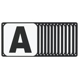 Dressage Arena Letters 12 pcs Steel 172500