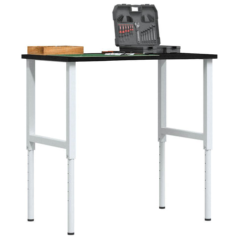 Workbench Dark Brown 100x60x cm Solid Wood Oak 3309721