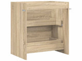 Bathroom Under Sink Cabinet Sonoma Oak 56 x 37.5 x 81 cm 890706
