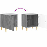 Bedside Table Grey Sonoma 43 x 34.5 x 50 cm Engineered Wood 895037