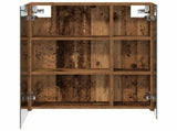 Bathroom Mirror Cabinet Old Wood 60 x 14.5 x 70 cm 889061