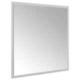 LED Bathroom Mirror Transparent 60 x 60 cm Tempered Glass 42045809