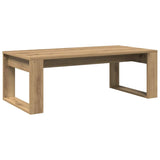 Coffee Table Artisan Oak 102x50x35 cm Engineered Wood 856681