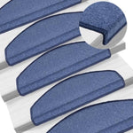 ZNTS Stair Mats 10 pcs 65x24x4 cm Blue 149765