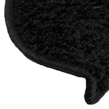 Stair Mats 15 pcs 65x21x4 cm Black Half Round Large 133901