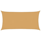 Sunshade Sail 160 g/m Rectangular Sand 3x6 m HDPE 4002042