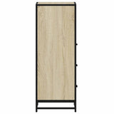 Bathroom Cabinet Sonoma Oak 35x37.5x100 cm Engineered Wood 849250