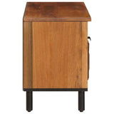 TV Cabinet Acacia Brown Finish 80 x 33 x 46 cm Solid Mango Wood 4017917